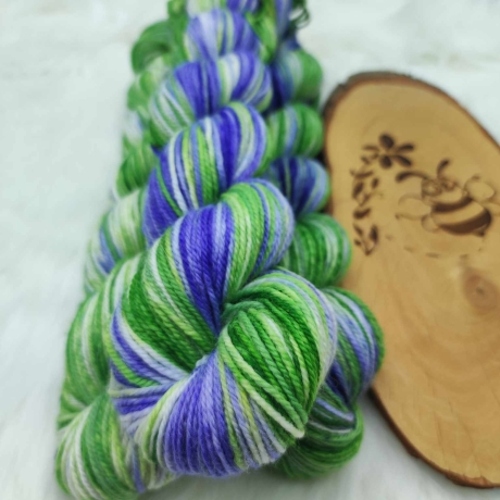 Sockenwolle Handgefärbt, Merino, Ombre Färbung