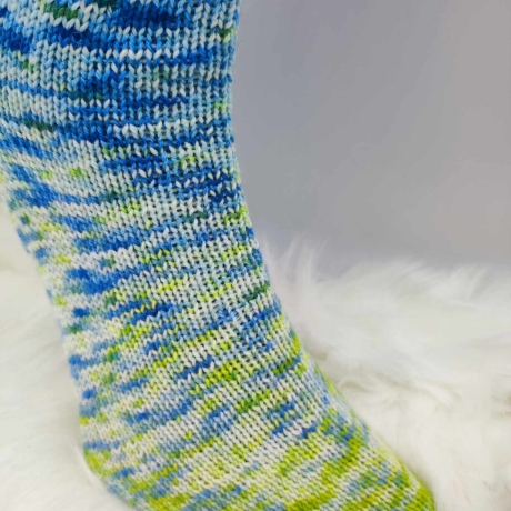 Sockenwolle Handgefärbt, Merino, Ombre Färbung