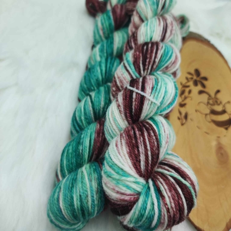 Sockenwolle Handgefärbt, Merino, Ombre Färbung