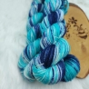 Sockenwolle Handgefärbt, Merino, Ombre Färbung