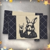 Ferberline Stickdatei Scribble Herr Beinhard Hase ab 8x10