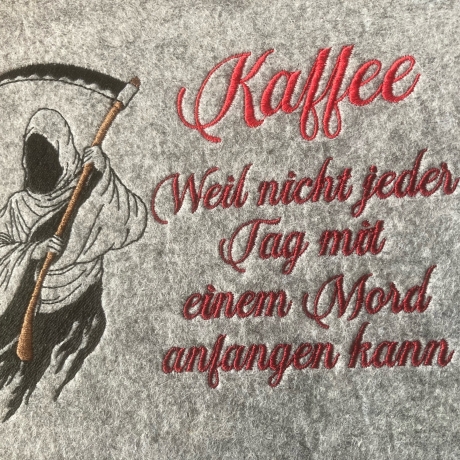 Sensemann - Sensemann Mugrug bei Michis Textilatelier  