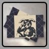 Ferberline Stickdatei Scribble Hase Bikerbunny ab 10x10