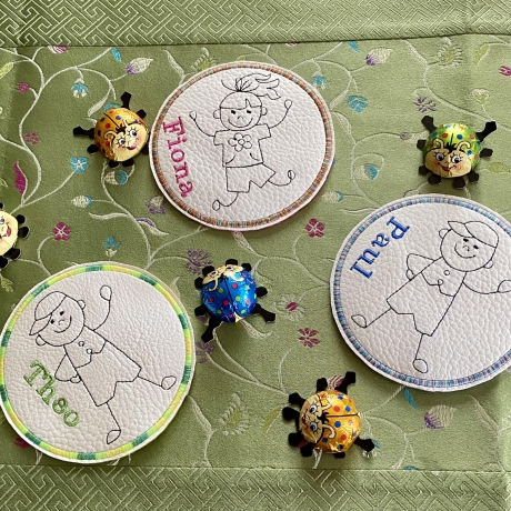 Schulanfang 13 Teilig - Stickdatei bei Michis Textilatelier