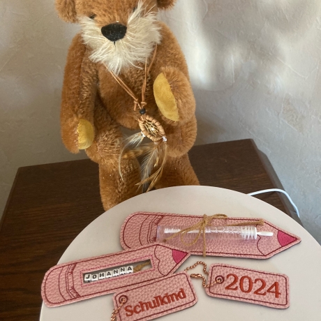 Schulanfang 13 Teilig - Stickdatei bei Michis Textilatelier