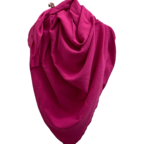 Musselin Tuch XXL | Schal | Halstuch | Dreieckstuch | 42 Farben