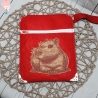 Ferberline Stickdatei Scribble Capybara ab 9x10