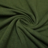 Stoff Sweatshirtstoff innen weich angerauhter uni grün dunkelgrün