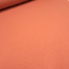 Stoff Alpenfleece Sweatshirtstoff pastell orange uni Kleiderstoff