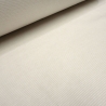 Stoff Baumwolle Bündchenstoff Schlauch beige weiß 1mm gestreift