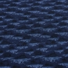 Stoff Baumwolle French Terry Bagger LKW blau hellblau schwarz