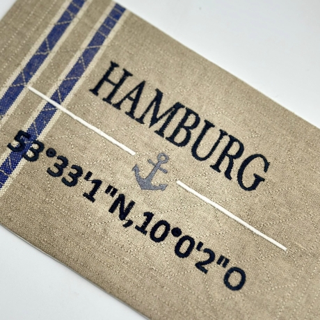 Ferberline Stickdatei Set maritime Koordinaten Set 2 ab 7x13