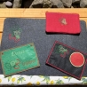 Erdbeeren Stickdatei Solo Schild und Mugrug mit Text oder Blanko
