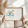 Personalisiertes Hochzeitsgeldgeschenk – Eleganter Bilderrahmen