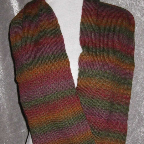 Handgestrickter Loopschal, Schlauchschal, Rundschal, Cowl