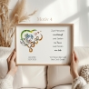 Personalisiertes Hochzeitsgeldgeschenk – Eleganter Bilderrahmen