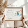 Personalisiertes Hochzeitsgeldgeschenk – Eleganter Bilderrahmen