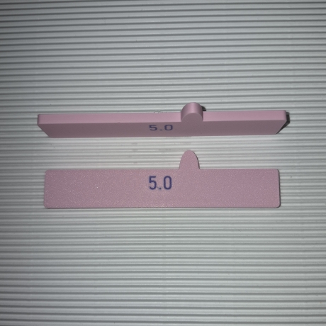 Tiefenguide, Rollerguide für Polymer Clay, 2,0-6,0mm, Länge 11cm