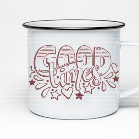 Good Times Plotterdatei SVG DXF FCM