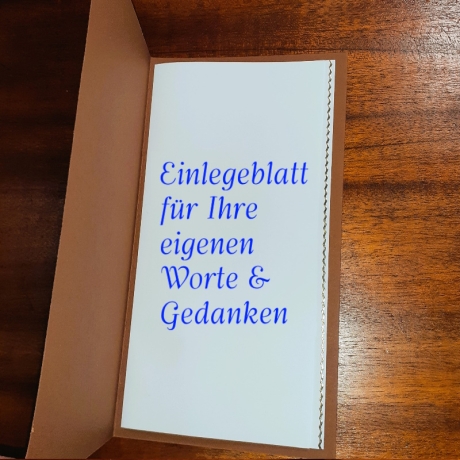 Jugendweihe-Geldgeschenk + Glückwunschkarte Geschenkbox Mathe