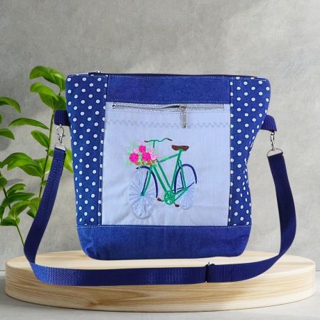 Umhängetasche/Schultertasch/Handtasche/crossover bag/ Fahrrad