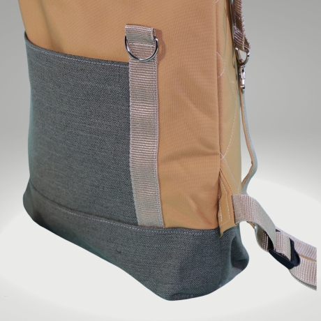 Rucksack/Rollrucksack/Roll Top/Rollrucksack/senfgelb/Cityrucksack