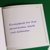 Weihnachtskarte frohe Weihnachten Festtag-Karte Grün & Gold 15 cm