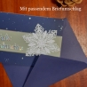 Weihnachtskarte frohe Weihnachten Heilig Abend Grußkarte Christma