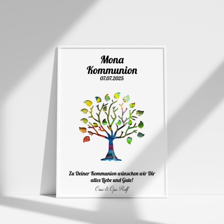 Personalisiertes Kommunion Geschenk für Jungen und Mädchen