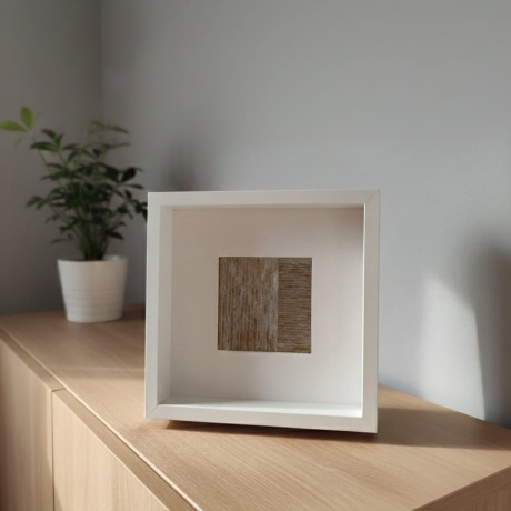 Zeitloses Dekoelement - PaperArt - Unikat