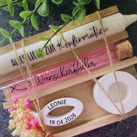 Firmung Geldgeschenk , Geschenkset Firmung , Kerze zur Firmung 