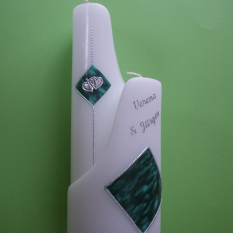 5003 Hochzeitskerze in YinYang Form