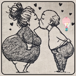 Ferberline Stickdatei Scribble Für immer Du ab 13x14