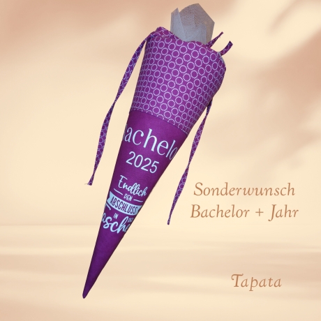 Abschlusstüte zum Schulabschluss - personalisierbar