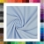 Jersey Hellblau Baumwolljersey Meterware 220g/m² 0,5m Öko-Tex