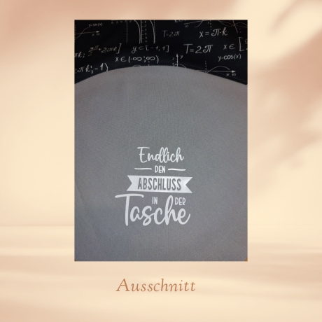 Abschlusstüte zum Schulabschluss - personalisierbar