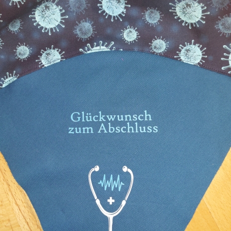 Medizin. Abschlusstüte (Dr., Pflegeberuf etc.) - Personalisierbar