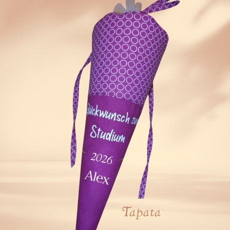 Glückwunsch zum Studium - personalisierbar mit Namen