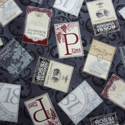 Vineyard Labels - grey