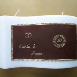 5051 Hochzeitswelle braun zur Goldenen