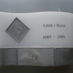 5053 Hochzeitswelle in silber zum Jubiläum
