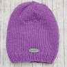 Beanie Star Gr. 50-54 lavendel/natur