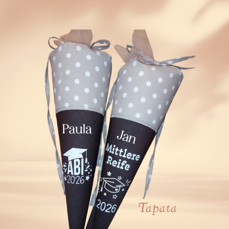 2026 Abi, Mittlere Reife - Schulabschluss Abschlusstüte