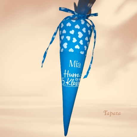 Schultüte 5. Klasse - Personalisierbar mit Namen