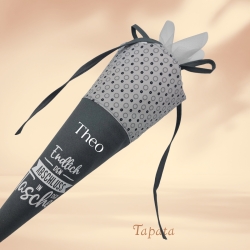 Abschlusstüte zum Schulabschluss - personalisierbar