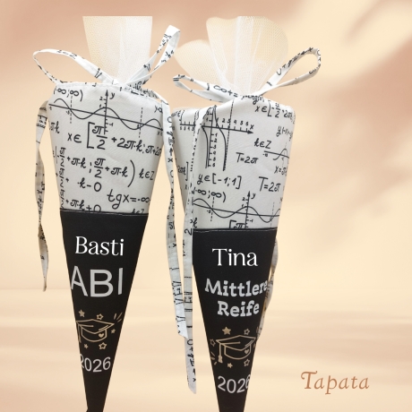 2026 Abi, Mittlere Reife - Schulabschluss Abschlusstüte