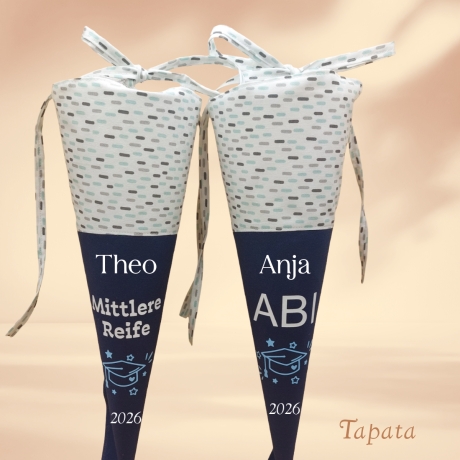 2026 Abi, Mittlere Reife - Schulabschluss Abschlusstüte