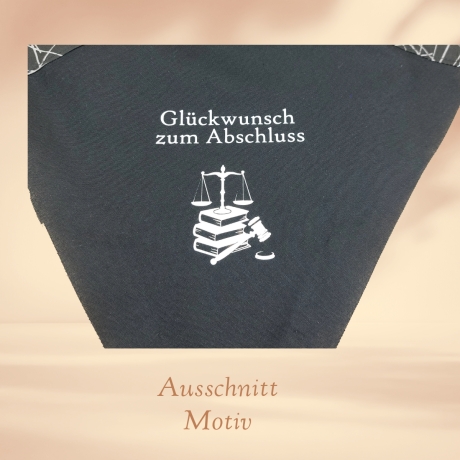 Abschlusstüte Jura (Rechtsanwaltsberufe) -  personalisierbar