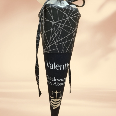 Abschlusstüte Jura (Rechtsanwaltsberufe) -  personalisierbar