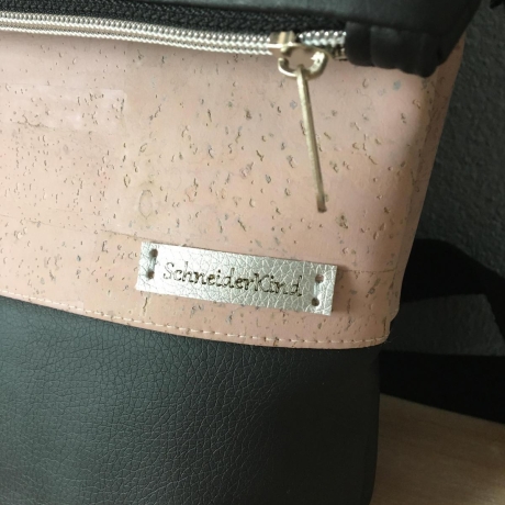 Tasche FoldOver mit Kork, Umhängetasche, Korktasche